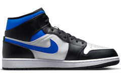 Jordan 1 Mid 'White Black Racer Blue'