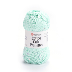 Пряжа YarnArt Cotton Gold Paillettes