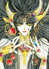CLAMP COLOR KURO. Официальные иллюстрации с выставки CLAMP (ПРЕДЗАКАЗ!)