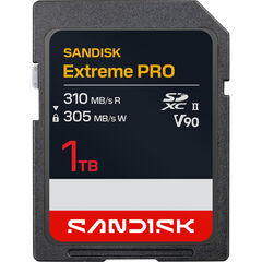 Карта памяти SanDisk 1TB Extreme PRO UHS-II SDXC 310/ 305MB/s