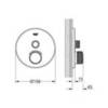 GROHE Grohtherm SmartControl 29118AL0 Термостат для душа встраиваемый на 1 потребителя