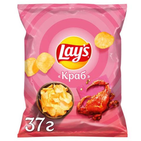 Чипсы LAYS краб 37г