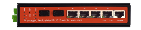 Коммутатор управляемый Wi-Tek WI-PMS306GF-I