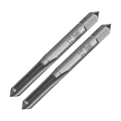 Метчик ручной М6 х 0.5 мм, комплект из 2 шт Сибртех