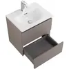 BelBagno KRAFT 39-500/390-2C-SO-СO База под раковину подвесная с фрезерованными ручками по всей длине фасада с 2 выкатн. ящ.,Бежевый Мат.,500x395x500