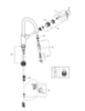 GROHE Concetto 31483002 Смеситель для мойки с выдвижным изливом