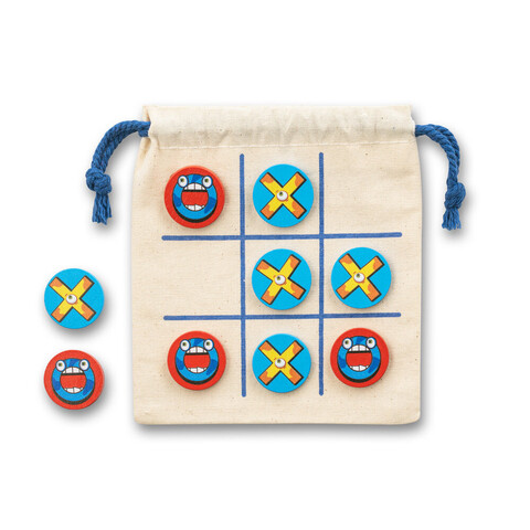 CROSSES. Классическая игра крестики нолики с 10 фигурками из фанеры
