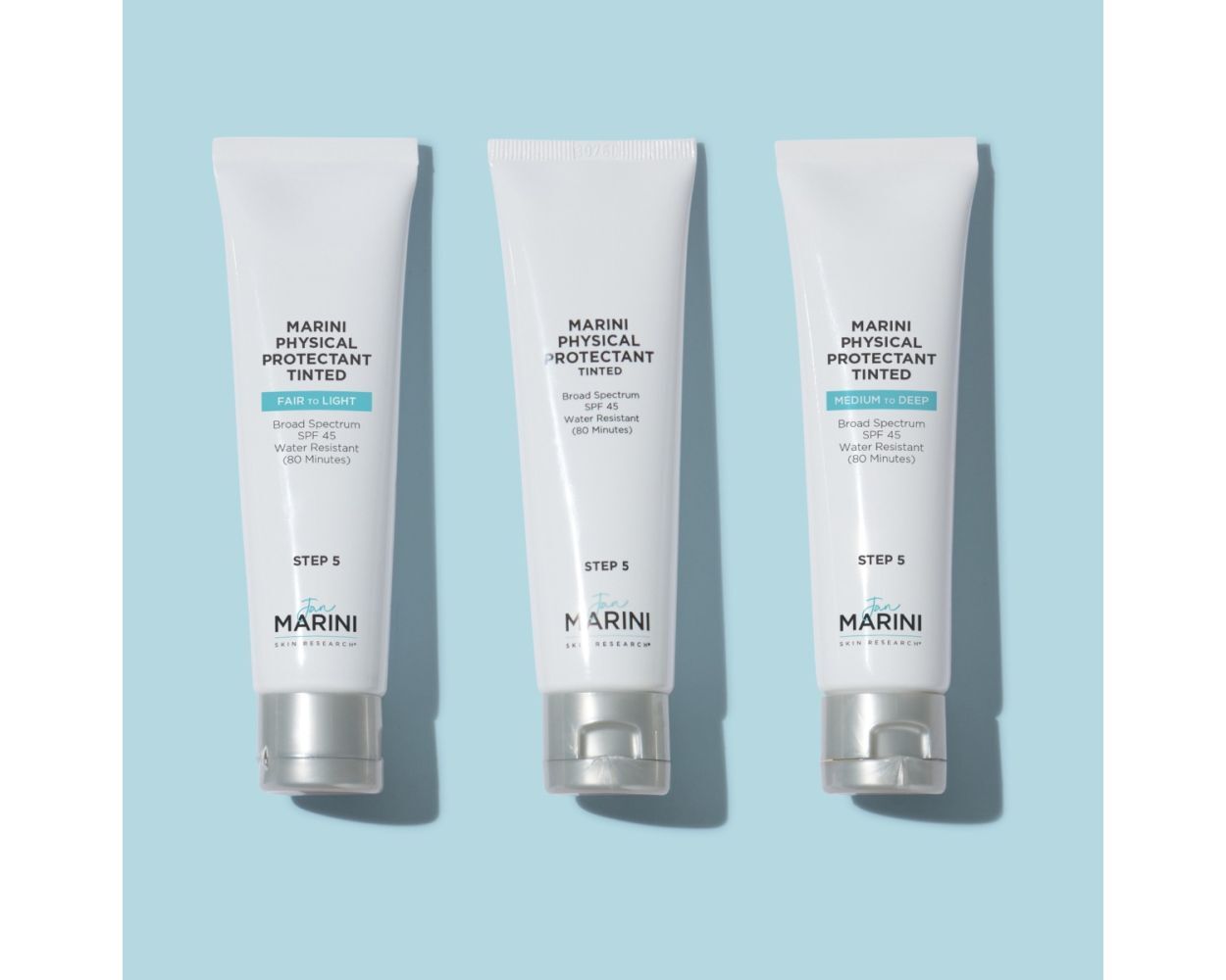 JAN MARINI PHYSICAL PROTECTANT SPF45 (TINTED) Солнцезащитный крем с тональным эффектом с SPF 45