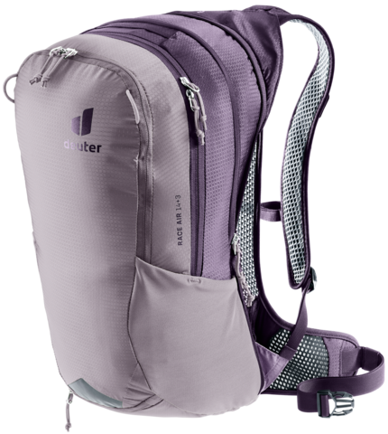 Картинка рюкзак велосипедный Deuter Race Air 14+3 Lavender-Purple - 5