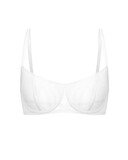 балконет Veil из сетки молочный