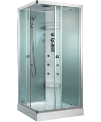 Timo Lux TL-1504R Душевая кабина 110x85, цвет: хром фото