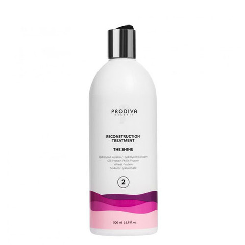 PRODIVA Reconstruction Treatment The Shine Шелковый реконструктор для укрепления и сохранения цвета волос