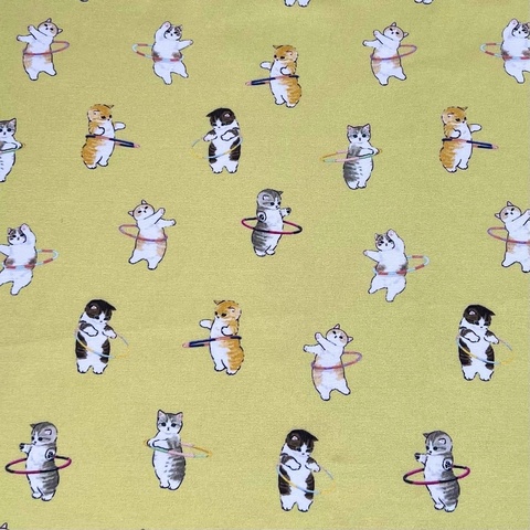 КОШКА, ОБРУЧ - 100% хлопок