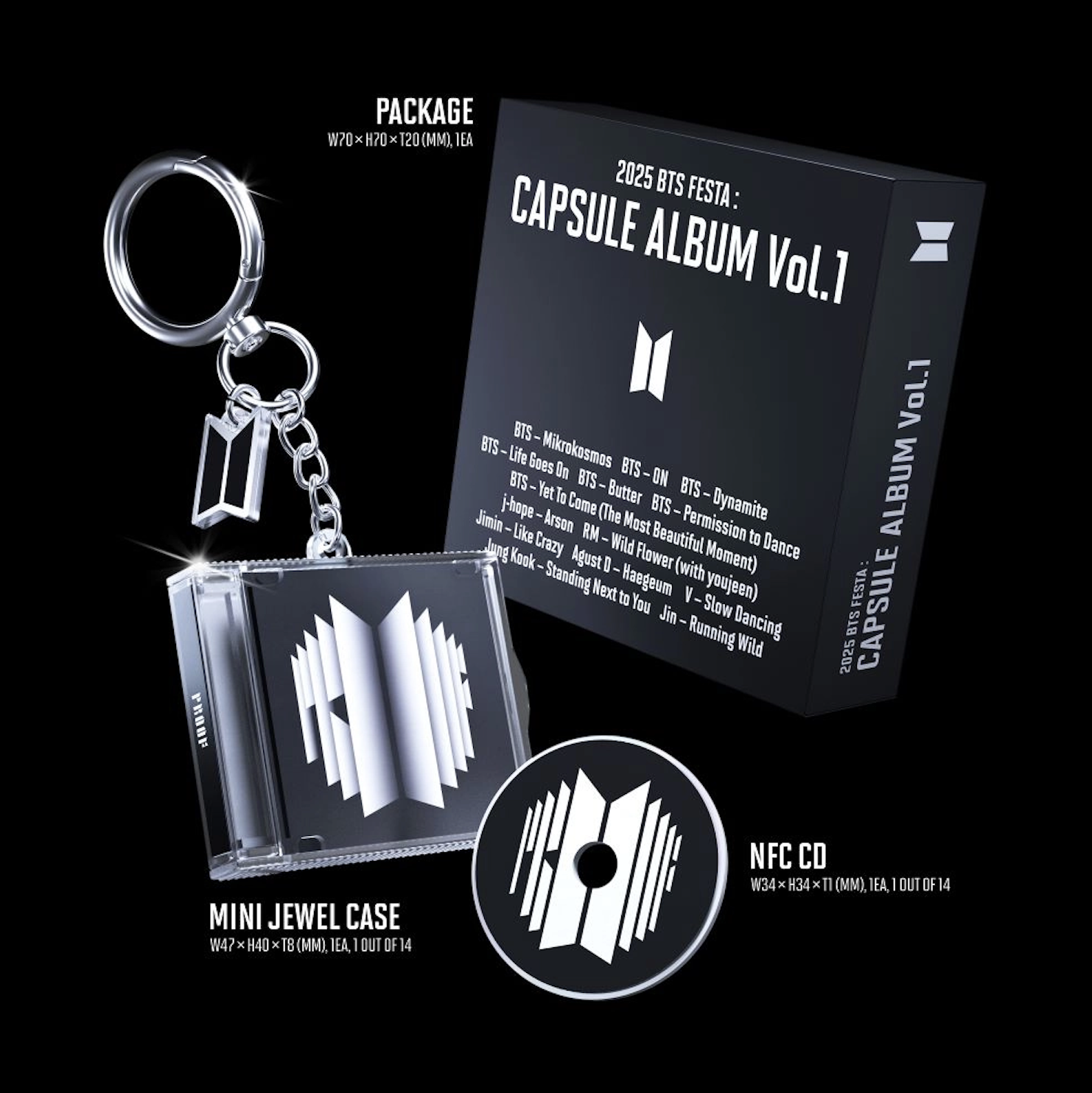 Купить Альбом BTS - 2025 BTS FESTA : CAPSULE ALBUM Vol.1 | Stars