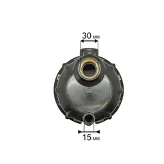 Корпус насоса водяного QUATTRO ELEMENTI G801 в сборе (645-266-1-5)