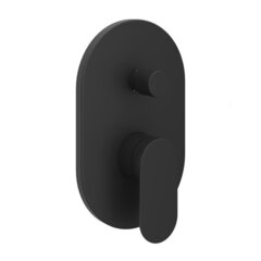 Ravak X070466 Смеситель скрытого монтажа CR II 065.20BL.O2 ЧЕРНЫЙ (2 вывода) + нужен RB 070.50 (X070052) фото