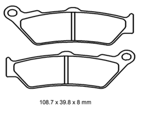 Колодки G-brake GM-01080S