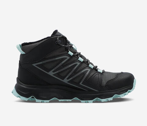 Женские утепленные ботинки Salomon Cruzano 3 Mid GTX черные (Распродажа)