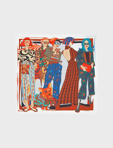 Платок ELEGANZZA 110*110