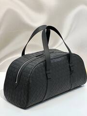 Дорожная сумка Bottega Veneta Intrecciato черный