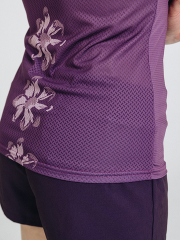Женская спортивная тренировочная футболка Noname Miler T-Shirt SS 25 WOS lilac
