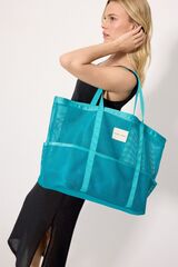 Сумка пляжная YSABEL MORA PALMS 86292 | Бирюзовый