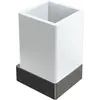 Boheme 10724-SGM Стакан настенный Qubic Shine Gun Metal