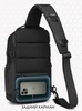 Картинка рюкзак однолямочный Ozuko 9807 Black - 18