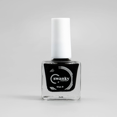 Swanky Stamping, Лак для стемпинга 001 - Черный (18 мл)