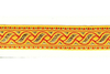 Тесьма жаккард с метанитом, с1857, рис. 9006, ш. 2,2 см