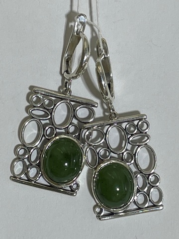 Иволга (серьги из серебра)
