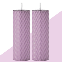 Набор из 2 натуральных свечей SCANDYLAB Honey Mix Light lavender