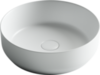 Ceramica Nova Element CN6022MW Умывальник чаша накладная круглая, 39x39, цвет: белый