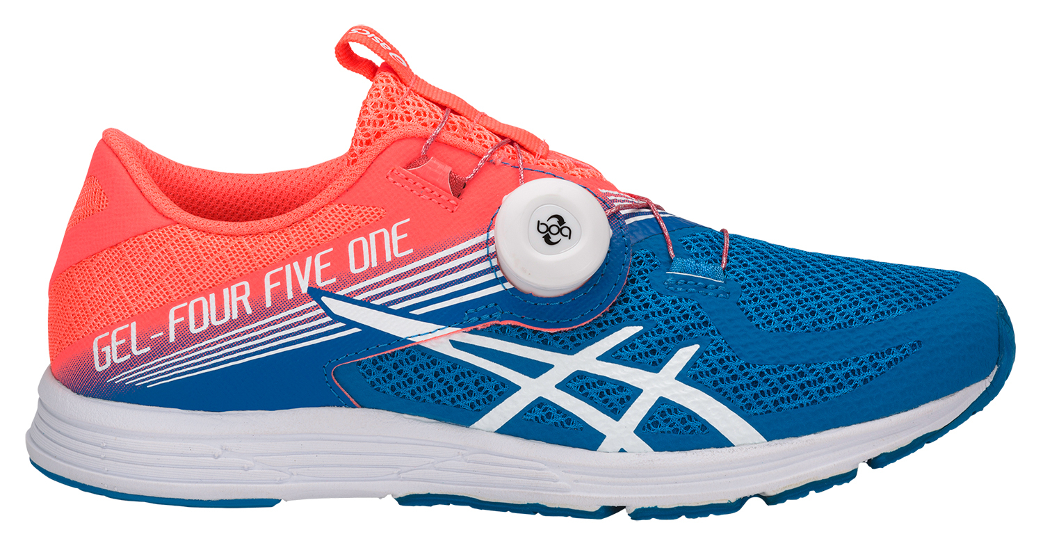 Asics Gel 451 женские кроссовки для бега синие-коралловые
