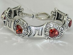 Версаче (серебряный браслет)