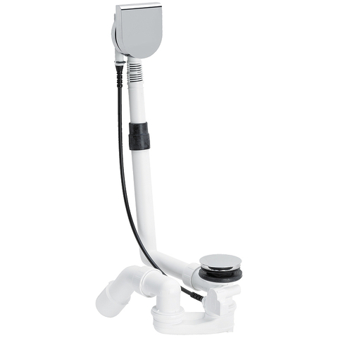 Viega Multiplex Visign M9 724566 Слив-перелив для стандар ванн BWL (длина тросика) = 560 мм, DN=40/50, увеличение уровня воды на 5 см, модель 6171.10, хром