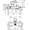Hansgrohe Talis E 71740000 Смеситель для ванны однорычажный