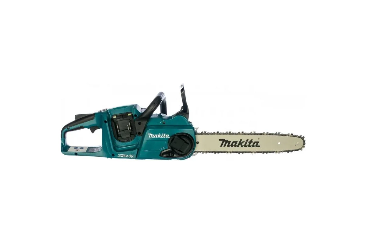 Аккумуляторная цепная пила Makita 2x18 В, 35 см, 20 м/с, с 2 АКБ 5 Ач и ЗУ DUC353PT2