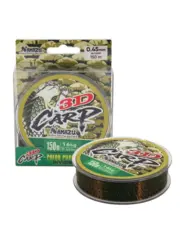 Леска 3D Carp, L-150 м, d-0,45 мм 3D Camo