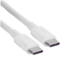 Кабель TTEC USB-C - USB-C 100W PD Fast Charge Cable, 150 см, белый
