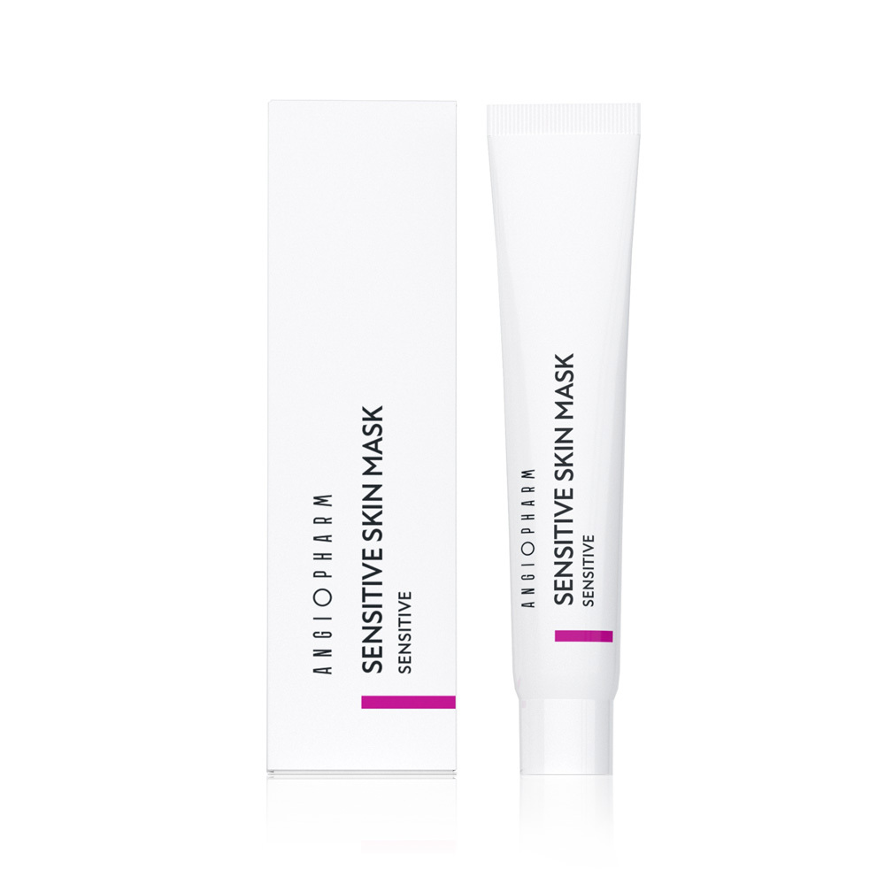 Восстанавливающая маска для чувствительной кожи ANGIOPHARM Sensitive Skin Mask 7мл