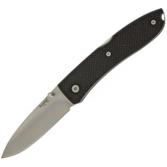 Фото Нож складной LionSteel 8800 BK Opera, сталь D2 Tool Steel, рукоять стеклотекстолит G-10, черный