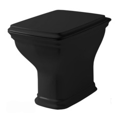 ArtCeram Civitas CIV003 03 00 NERO Унитаз напольный, цвет: чёрный фото