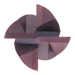 Фреза ц/х  4,0x50/12мм 4z(R0,2) P20 TiALN 55HRC d06 H-Tools 19964-040
