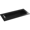Ceramica Nova Grace CN7013MBWX Раковина накладная без отверстия под смеситель, 101x45.7, цвет: черный матовый