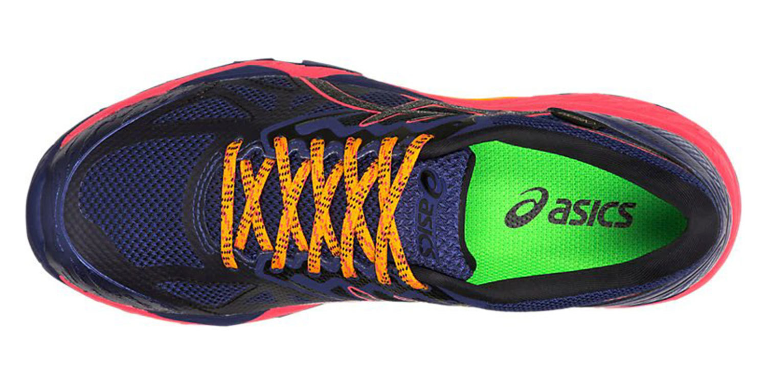 Asics GEL-Fujitrabuco 6 G-TX женские кроссовки-внедорожники для бега синие - 4