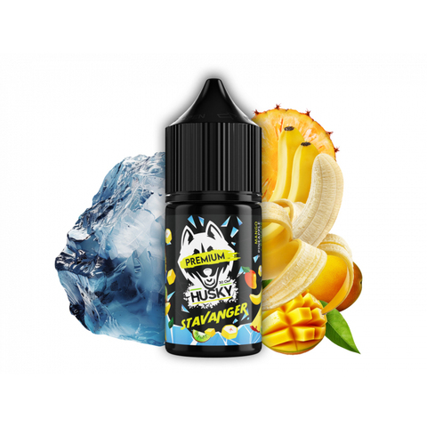Жидкость HUSKY PREMIUM Salt (20MG STRONG) 30 ml - Stavandger (Манго Ананас Банан Киви)
