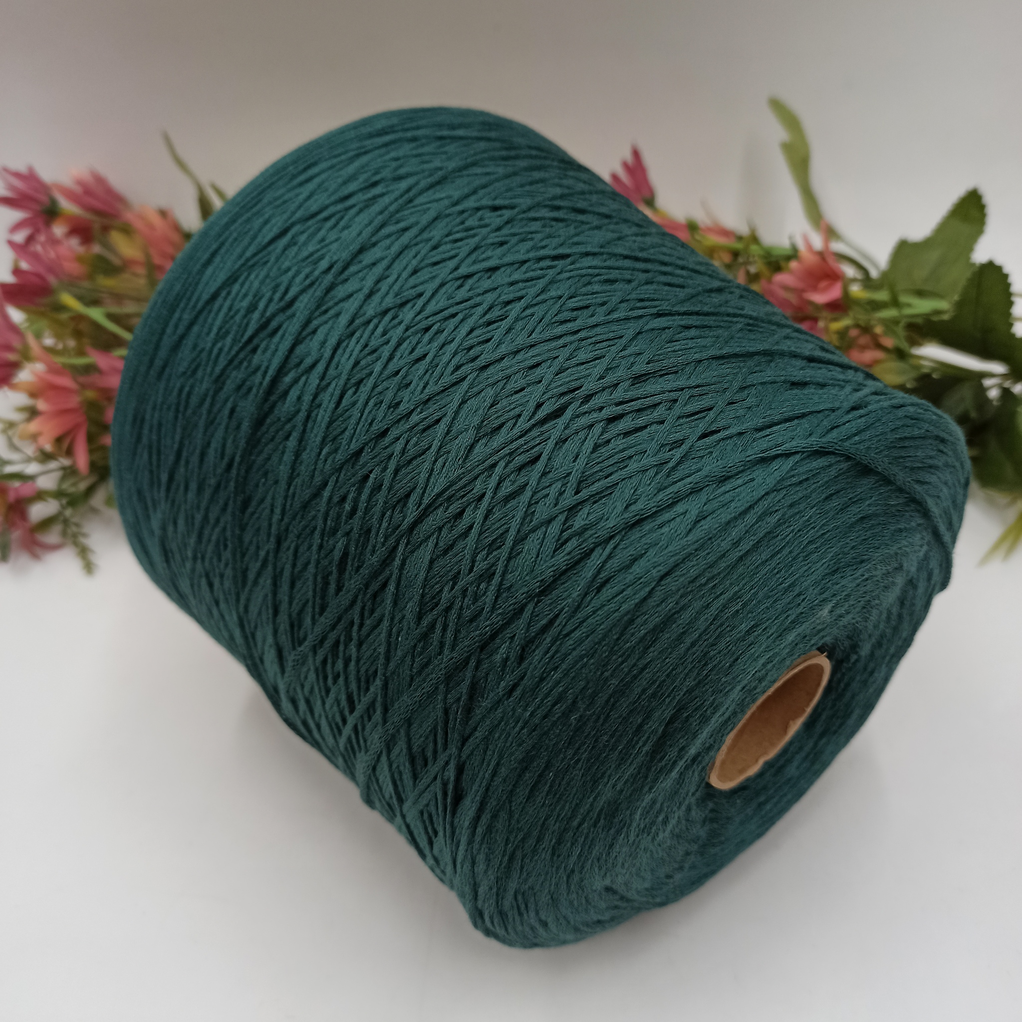 100% хлопок Мако Granellino Loro Piana 380м/100гр Бутылочный 02
