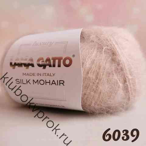 LANA GATTO SILK MOHAIR 6039, Экрю