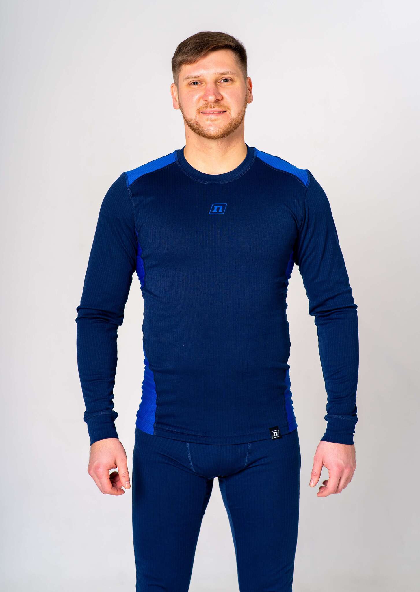 Термобелье рубашка Noname Arctos 22 navy-blue унисекс